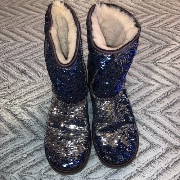 Sequin Uggs - Picture 1 of 3